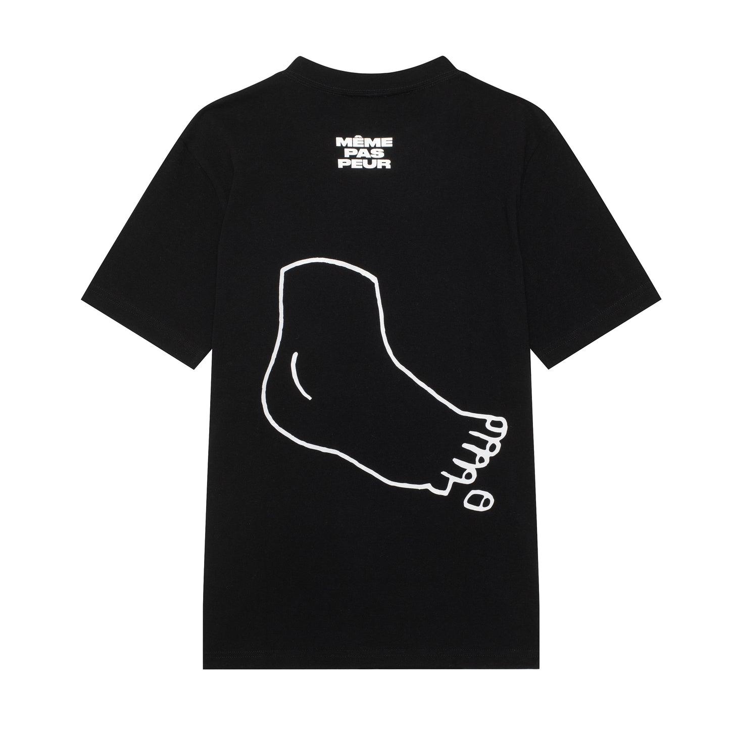 MÊME PAS PEUR T-SHIRT BLACK