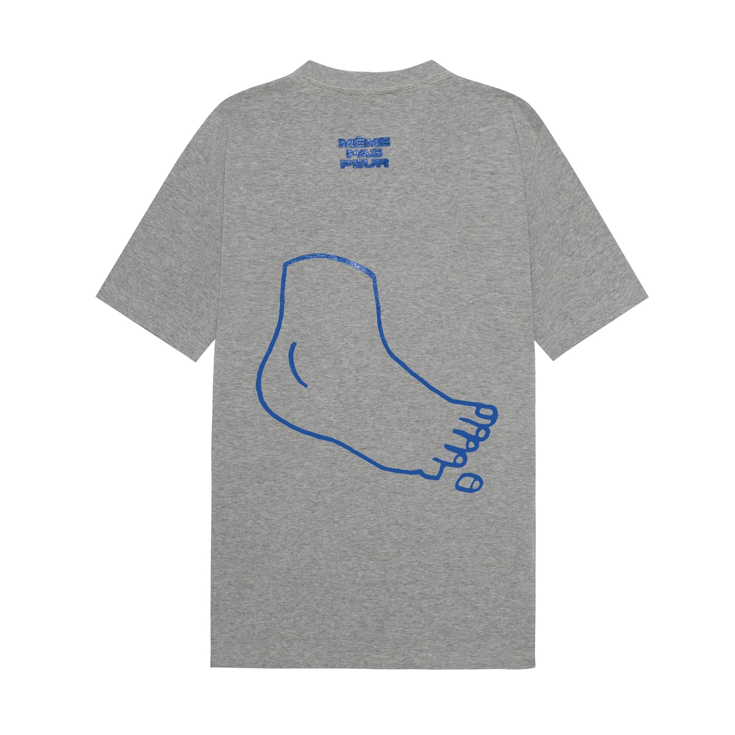 MÊME PAS PEUR T-SHIRT GRAY