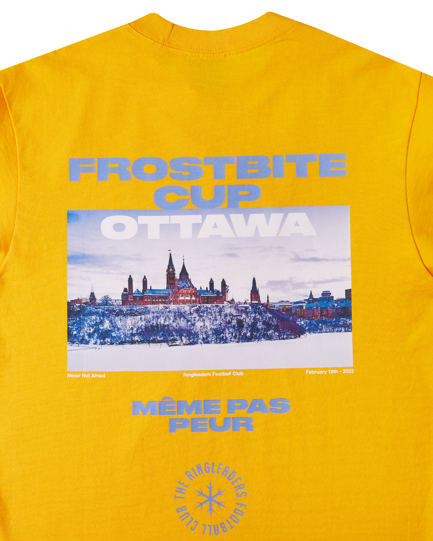 Canadian Premier League x Ringleaders "Même Pas Peur" S/S T-Shirt (Limited Edition - Ottawa)